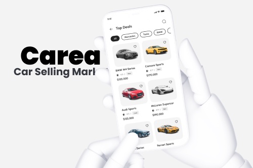 Carea — UI-UX Services project by Object Infotech